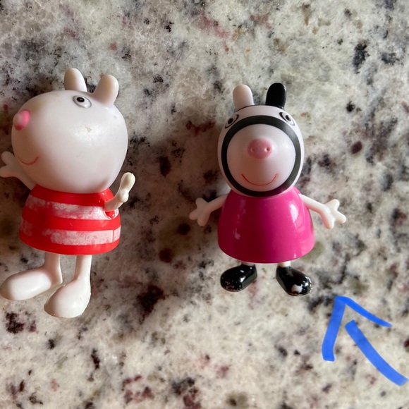 Peppa pig Family and some friends figure /Lot of 11 - Picture 10 of 12